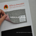 Woolen wool polyester plain fabric for overcoating